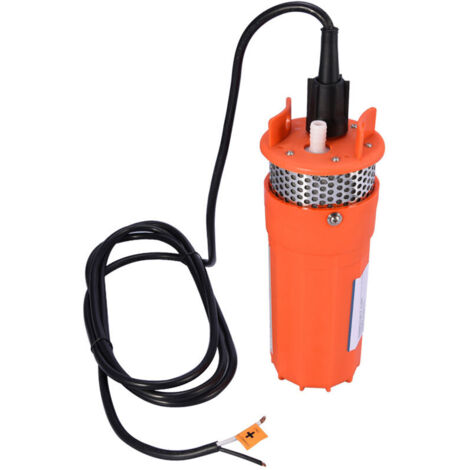 Solar-powered submersible pump for irrigation, stainless steel fittings, 30m depth, agricultural use (1/4)
