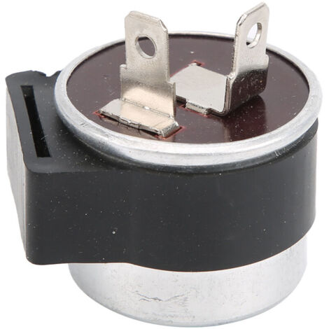 Yctze Turn Signal Relay, 12V 2Pin Motorcycle Turn Signal Relay Mechanical Type Turn Signal Relay for DT175 DT360 DT400 GT80 DT10 (without Buzzer).