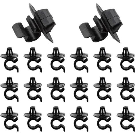 20 Pieces Hood Support Clips, Plastic Hood Support Clips, Plastic Hood Support Clips 792834 6992P3, For Cars (1/4)