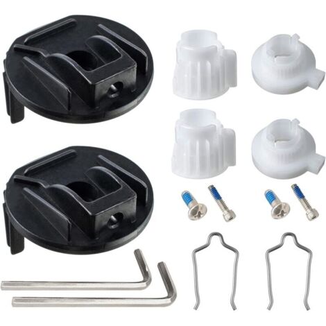Replacement adapter for Posi-Temp shower handle 116653, compatible with the Moen shower handle adapter (1 piece) (1/4)