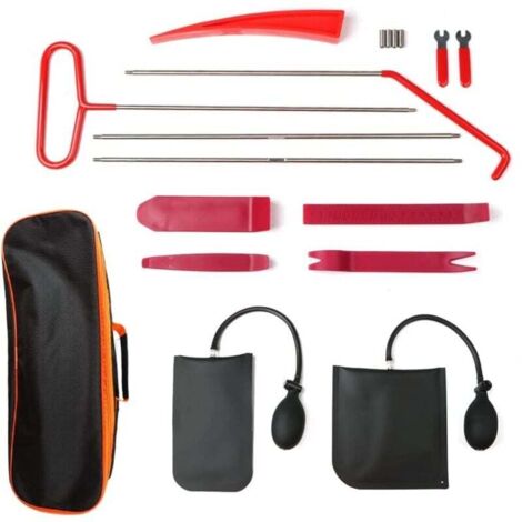 14-Piece Trim Removal Tool Kit with Air Pump for Door Opening - Car Repair Kit (1/4)