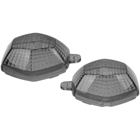 Motorcycle Indicator Lamp Cover, Turn Signal Criterion Lamp Cover for 650F 2008-2011 (BLACK).