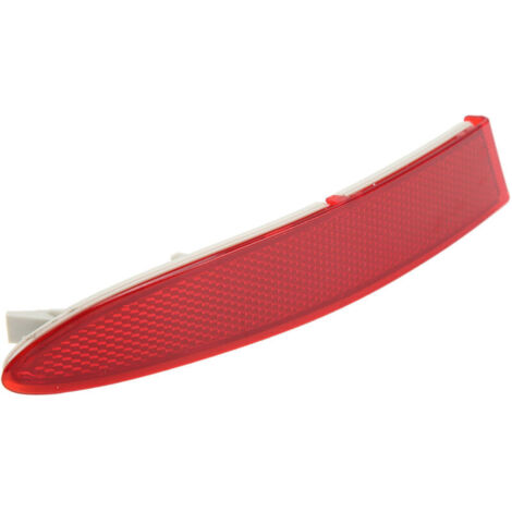Left rear bumper reflector, waterproof red lens, safe driving 63147217315 for X3 2011 – 2017.