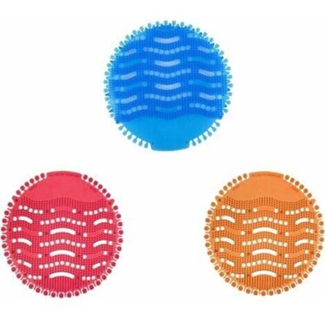 Urinal Deodorizer with Perfume, Urinal Filter, Urinal Disinfectant, Urinal Deodorizer, Urinal Screens, Hygiene for Hotels, Restaurants, Schools, Halls, 3 pcs