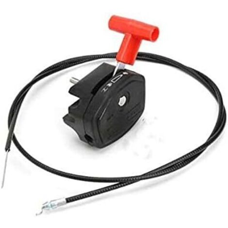 Universal 142 56 Inch Throttle Cable & Starter Lever for Lawn Mower (1/4)