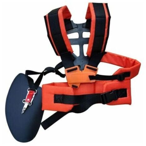 Adjustable and Comfortable Effort Harness, Practical and Comfortable Shoulder Harness for Brush Cutter, Lawn Mower, Universal Garden Machine Accessory (1/4)