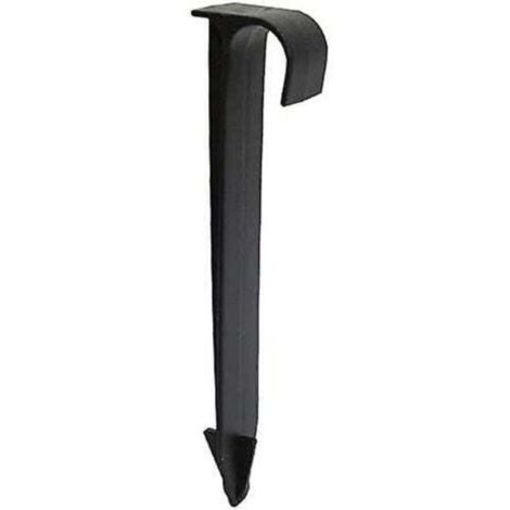 100 Pcs DN16 Type C Pipe Supports Ground Stakes for PE Pipe Fittings Gutter Irrigation Garden Water Connectors