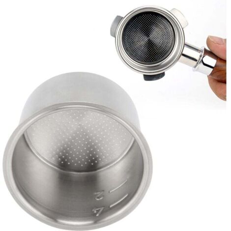 Ultra-fine stainless steel filter basket for 51mm coffee machines, suitable for EUPA Donlim (1/4)