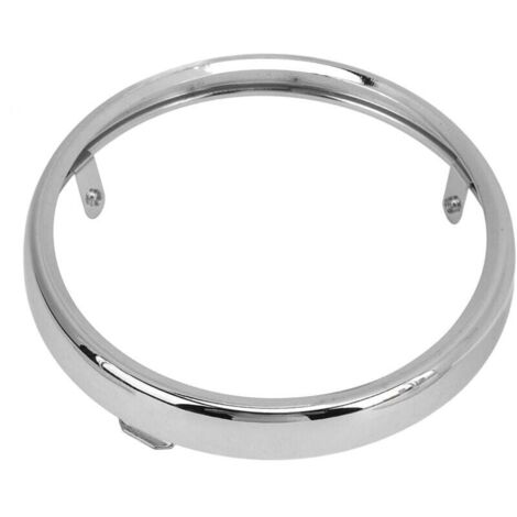Motorcycle Headlight Ring, 6 Inch Chrome Rust Resistant Aluminum Alloy Decorative Headlight Ring for CT70 CT90 CL100 SL100 CL125A. (1/4)
