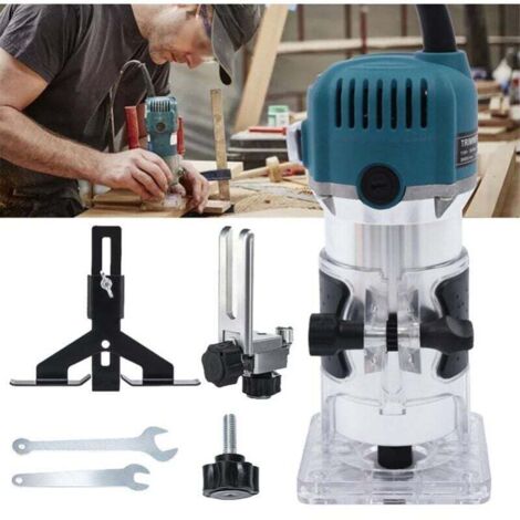 800W electric hand-held lawnmower, wood laminator, spindle moulder, carpenter's tool, cutting tool, grooving machine, engraving machine, 30,000 rpm (1/4)