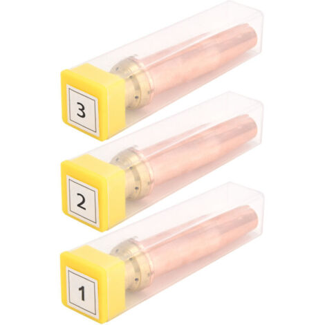 Cutting Torch Tip, General Purpose Gas Cutting Tip 3 Piece Torch Cutting Tips Isobaric Gas Torch Nozzle Cutting Tip for Cutting Machine.