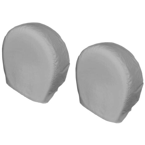Set of 2 sun-resistant tire covers for 21-22 inch tires, wheel protectors for cars, SUVs, trucks, waterproof, protects tires from sun, rain, snow, and dust