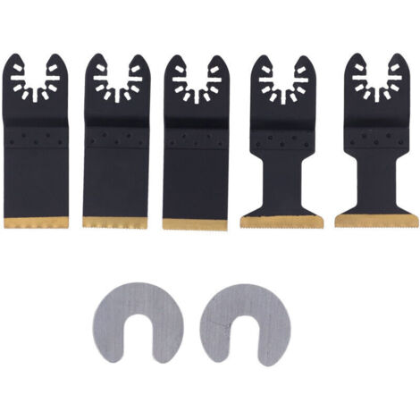 5-piece universal professional titanium-coated oscillating saw tool set for metal cutting (1/4)