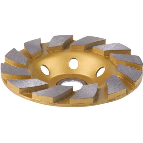 Diamond Grinding Disc, 100 x 16 mm Double Row Diamond Sanding Disc for Concrete (1/4)