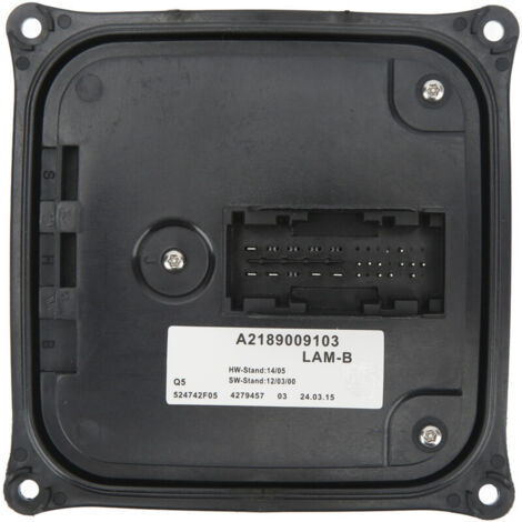 LED Headlight Control Module, A2189009600 Aluminum Alloy LED Headlight Control Unit Module, for Mercedes-Class B W246 2011-2014.