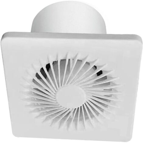 High-speed 12V extractor fan for windows and walls, quiet ventilation for humidity control in kitchens, chicken coops, and toilets. (1/4)