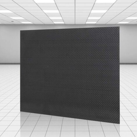 Carbon Fiber Flat Sheet, High Hardness Twill Carbon Fiber Flat Sheet Material with Bright Glossy Surface (200 x 300 x 0.5mm)