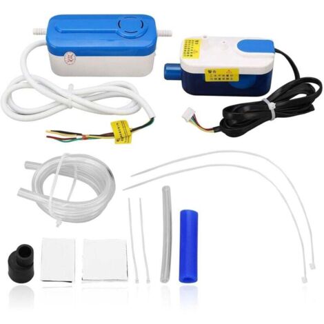 Automatic Portable Mini Split Condensate Drain Pump for HVAC, Air Conditioner, 40L/h, 60ml, AC110-240V