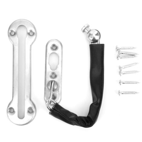 Thickened Stainless Steel Anti-Theft Chain Door Lock, Security Chain Lock for Hotel Security (1/4)