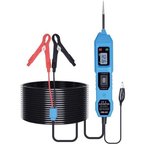 Car Function Tester - 6-24V - With LED Light - Short Circuit Tracer - Location and Buzzer Alarm - Polarity Test and Continuity Test Function (1/4)