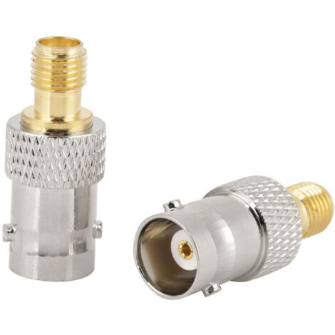 BNC to SMA adapter, test converter for antenna connection, 2 pieces, wide frequency bandwidth