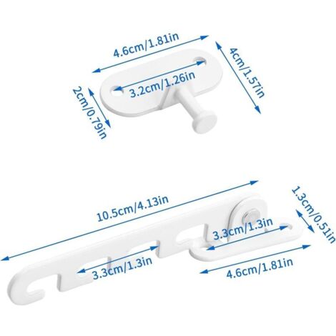 Window Angel Limiter Window Restrictor Parts for Casement Windows, Window Restrictor Opening ...