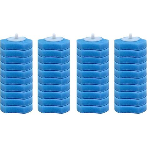 40 pieces, replacement toilet brush heads, disposable toilet brush heads, suitable for HOMEBTTER and most cleaning sticks (1/4)