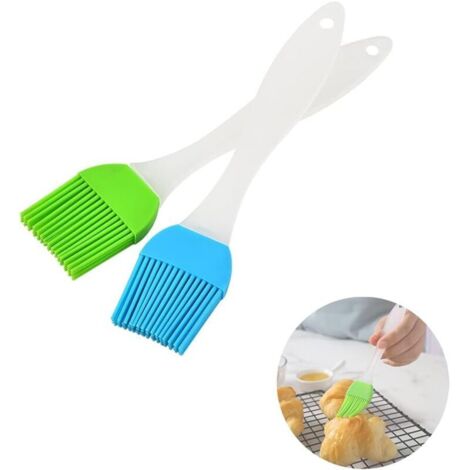 Kitchen Brush, Silicone Brush, Silicone Kitchen Brush, Barbecue Brushes, Pastry Brush, for Barbecue, Cakes, Baking, Oil Brushing (1/4)