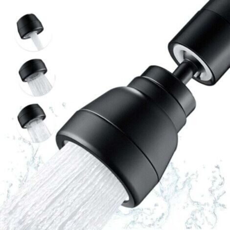 Kitchen Faucet Spray Nozzle – 360 Degree Spray Head for Kitchen Sink, Rotating Faucet Aerator, Faucet Water Saver, Universal Rotating Faucet Adapter (1/4)