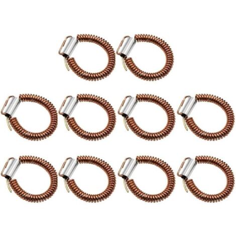 Replacement Stator Spring for Marble Grinding Machine 110 Angle Grinder Power Tool, 10 Pieces (1/4)