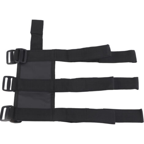 Car Fire Extinguisher Belt, Automatic Plug Fixing Bracket Strap Adjustment for TJ YJ JK CJ (BLACK).