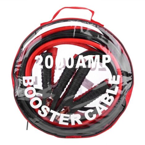 Diesel Jump Start Cable, 1 Pair of 12V Power Cables for Car Emergency Booster Battery Jump Start Cables Battery Line Jump Starter Cables (4M/2000A). (1/4)
