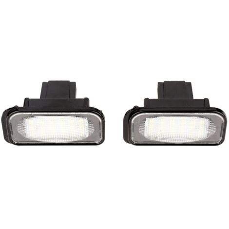 Pair of 18 LED Car Licence Plate Lights suitable for W203 W211 W219, 2038200066,. (1/4)