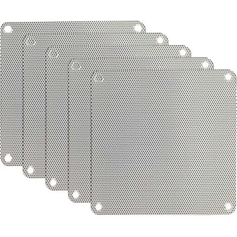 5pcs 80mm 90 120 140 Cuttable White PVC PC Fan Dust Filter Powerful for Case Mesh Cooling Filter (1/4)