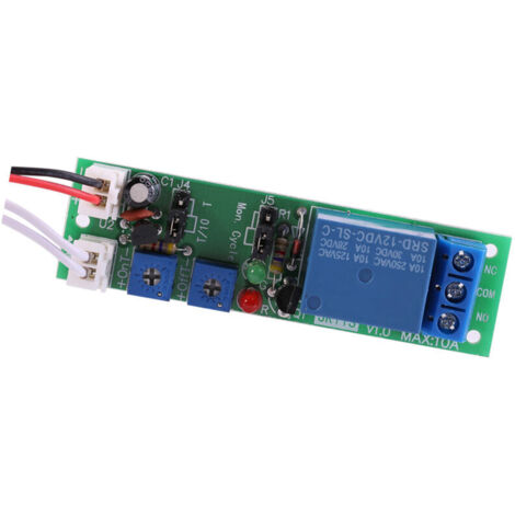 Adjustable Cycle Timer Delay DC 5V 12V 24V On and Off Switch Relay ...