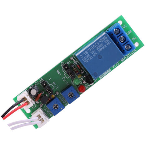 Adjustable Cycle Timer Delay DC 5V 12V 24V On and Off Switch Relay ...