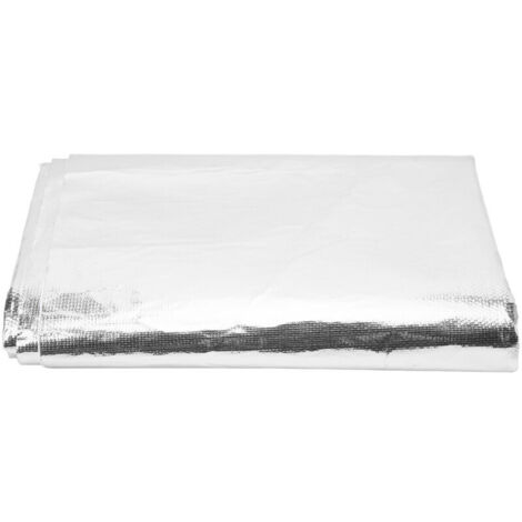 Thermal Exhaust Reflective Adhesive Tape, for Wires and Fuel Lines, Aluminum Foil Thermal Barrier Paper, Thermal Insulating Tape (SILVER).