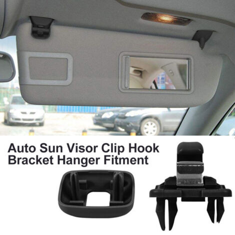 Set of 1 car sun visor clip - For Audi A1 A3 A4 A5 Q3 Q5 (8E0 857 562) A7 B6 B7 B8 S4 S5 - Reference number: 8U0857562A, 8E0857562 (1/4)