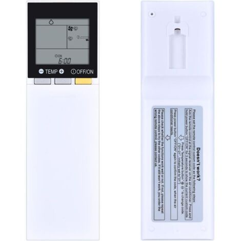 Replacement AC remote control for Mitsubishi air conditioners SG15C SG15D SG10A SG18D SG15J SG17B SG19C SH20A, XG16A XG16A-1 MSZ-SF25VE-E1 MSZ-SF25VE-E2 MSZ-SF25VE-EN1 (Heating and air conditioning)