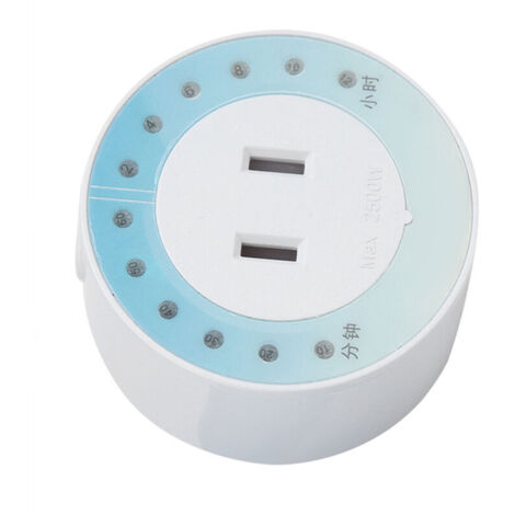 Mini timer output for phone, iPad, and household appliance charger US plug 110V-220V (1/4)