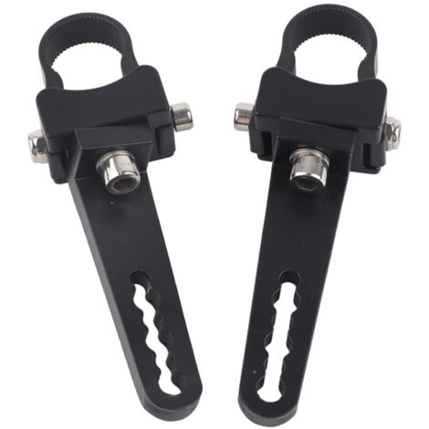 Light Bar Brackets, Aluminum Alloy Mounting Brackets Light Bar Brackets with Sponge Pads for Most Cars, Trucks, SUVs, (1 inch).
