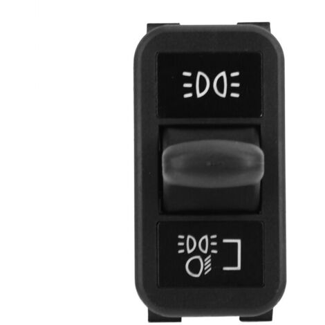 Car Headlight Switch, OE A0630769010-5206, suitable for 2001-2011, Simple Installation, Black Plastic. (1/4)