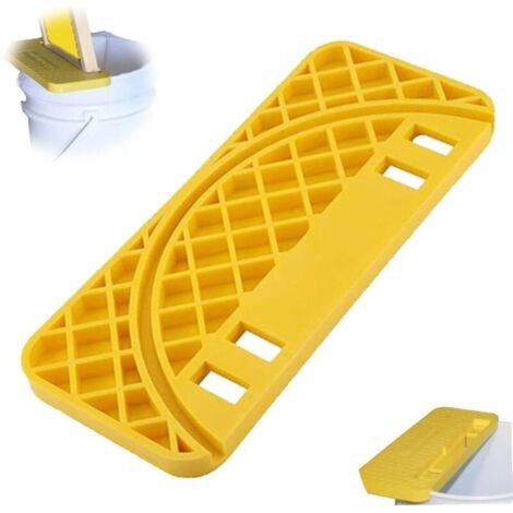 Honey harvesting equipment 13x5.5 plastic honeycomb, suitable for a 25L capacity, flat non-slip honey extractor for beehive cleaning tool