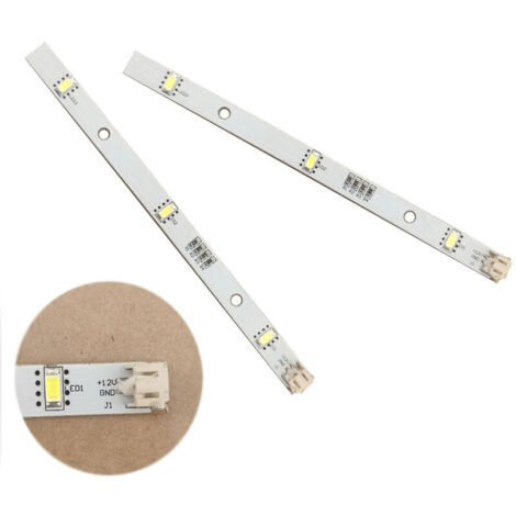 2x LED Light Strip for Refrigerators and Freezers Rongsheng Hisense Logik Mddz-162a 1629348 (1/4)