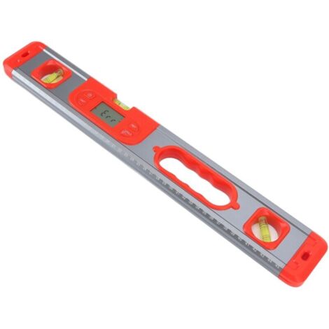 Digital Level, 3 in 1 Electronic Level Instrument Portable Size 0.01° Reading Value for Measurement (Red). (1/4)
