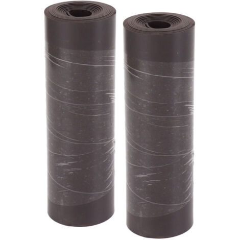 Magnetic chimney damper, 2 pieces, windproof, prevents heat loss, improves efficiency, covers 101.6 x 15.24 cm / 40.6 inches (1/4)