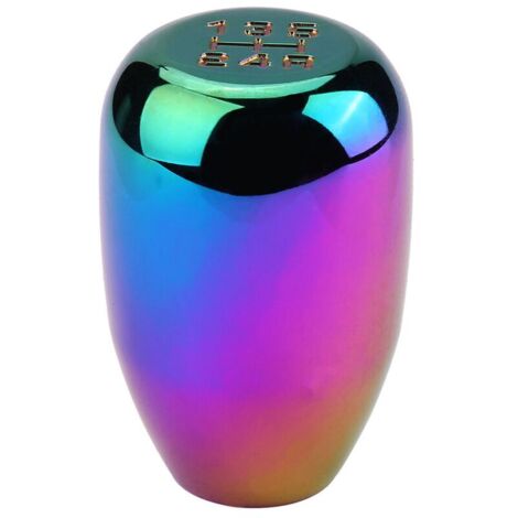 5-speed manual car gear shift knob with 3 adapters 8/10/12 mm (coloured)
