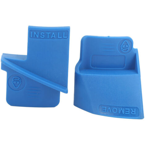 Stretch Belt Installation/Removal Kit, 2 Pieces Stretch Ribbed Drive/Timing Belt Easy Removal and Installation Tool (1/4)