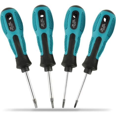Set of 4 Three-Wing Screwdrivers, Multifunctional Magnetic Y-Type Precision Screwdrivers (3mm, 4mm, 5mm, 6mm) (1/4)