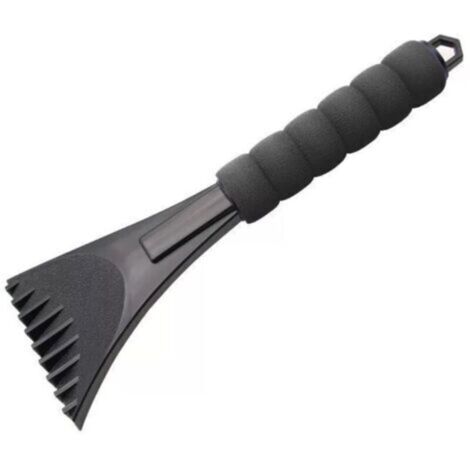 Car snow shovel, car ice shovel, snow and ice scraper, car window scraper, car windshield ice scraper (1 piece - black)